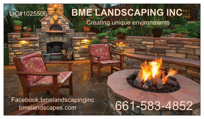 BME Landscaping inc. logo